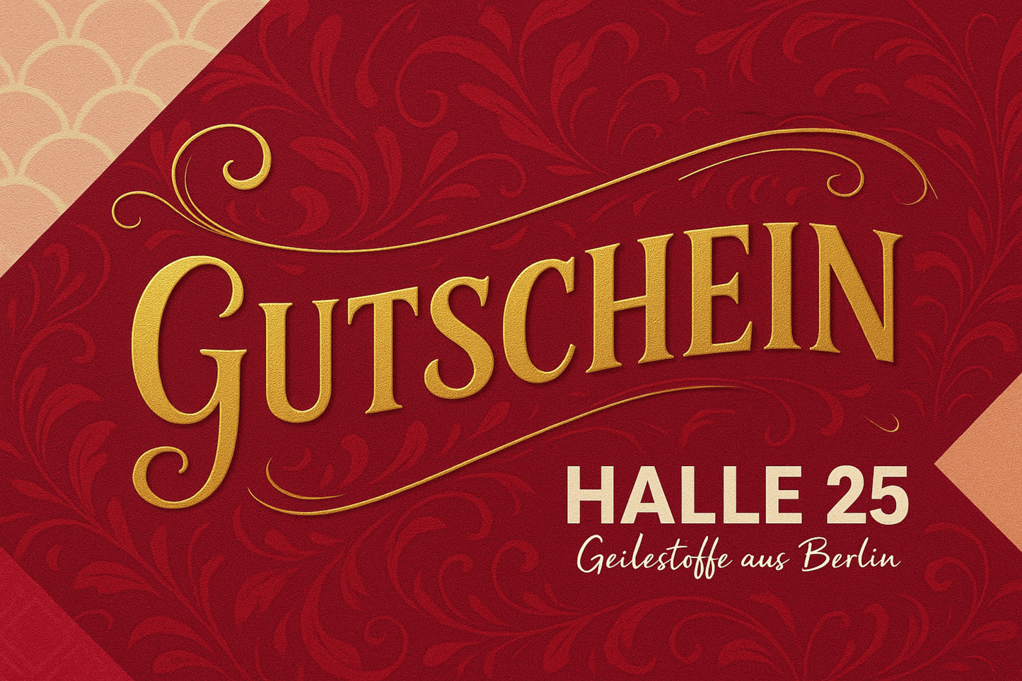 Halle 25 - Geschenkgutschein