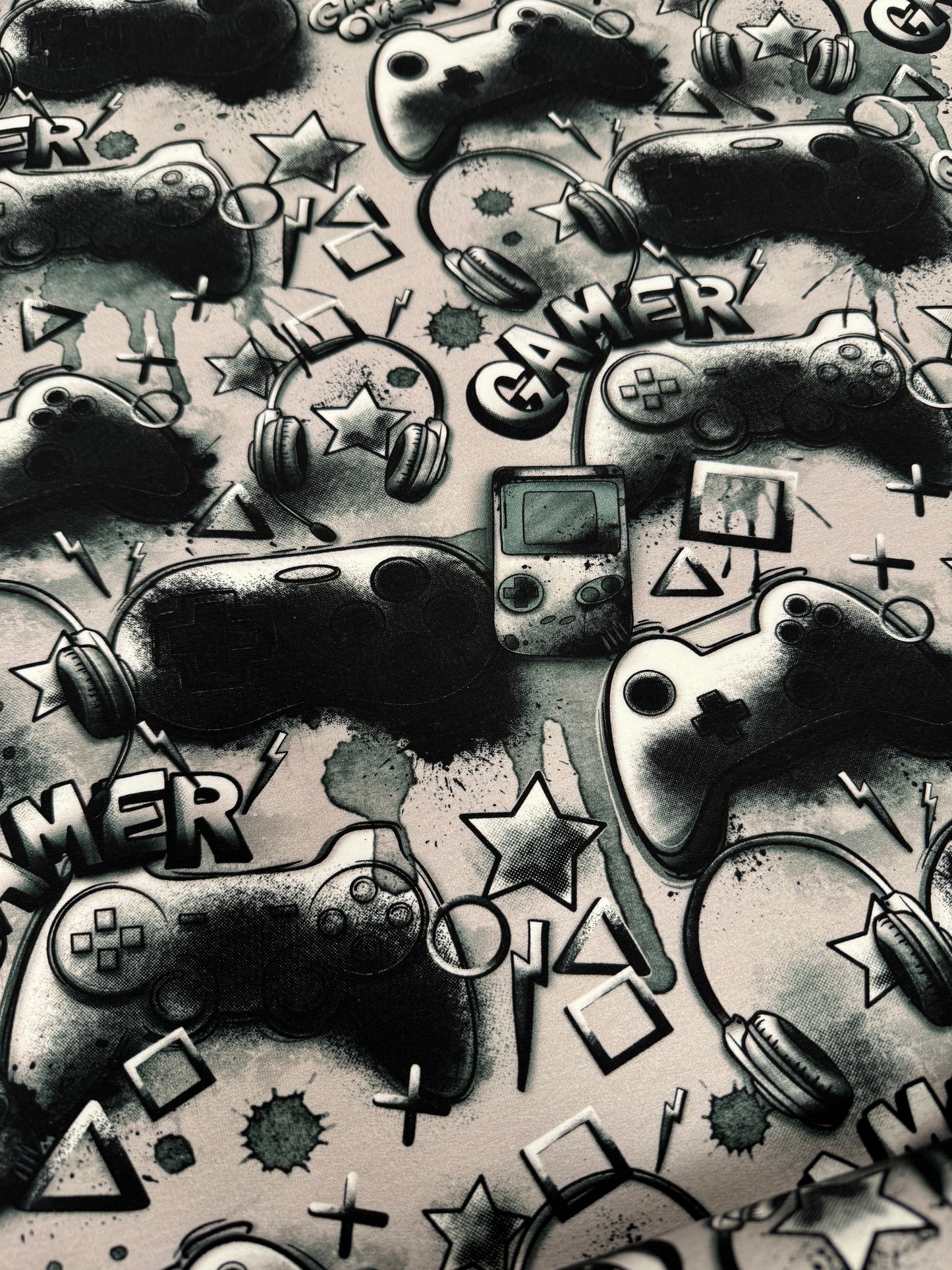 Nr.562 - French Terry (B-Ware) Druck zu dunkel