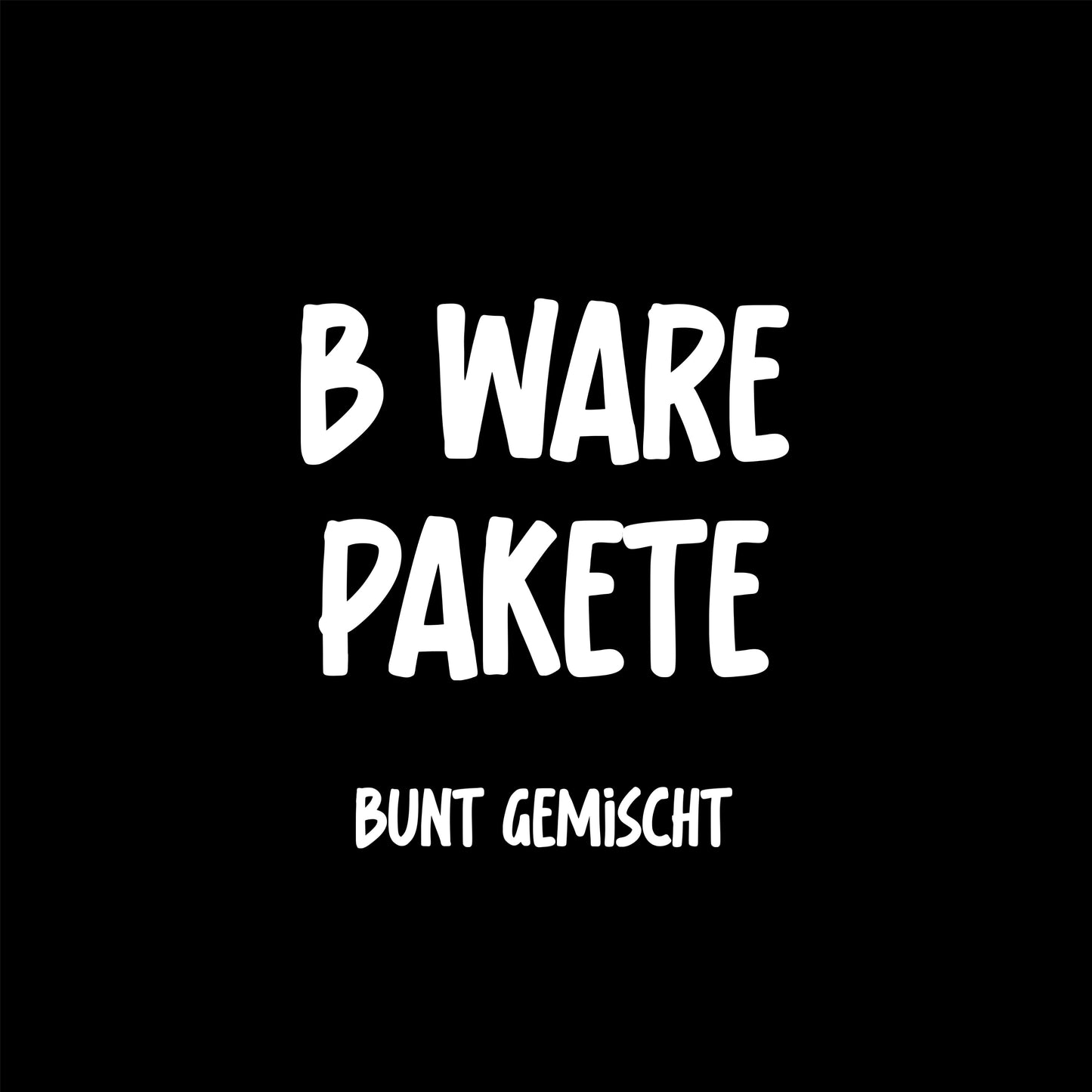 B- Ware Paket 1,5kg ab30cm